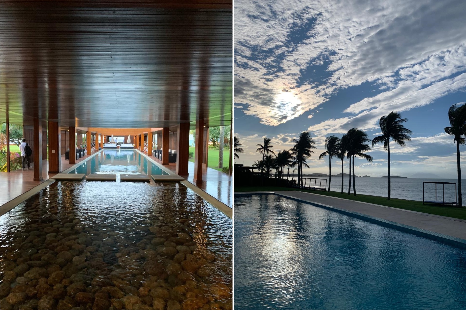 As incríveis piscinas do Zendaya
