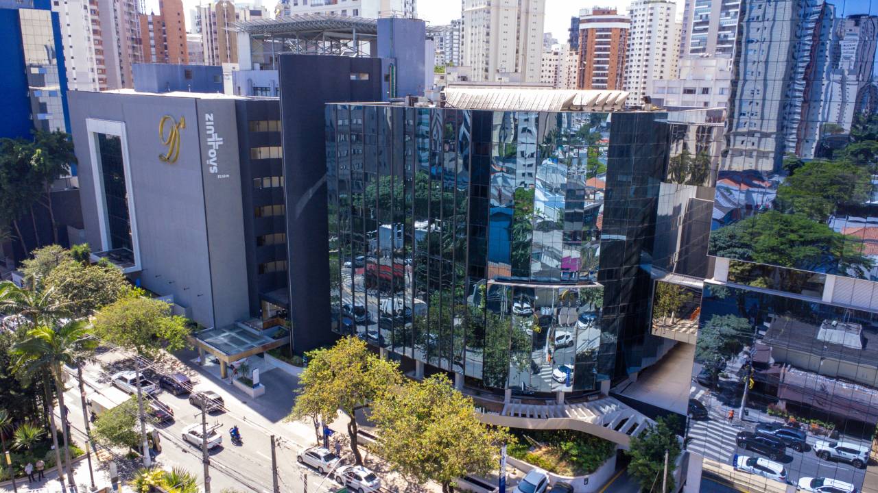 Complexo da Rede D'Or no Itaim Bibi, em São Paulo