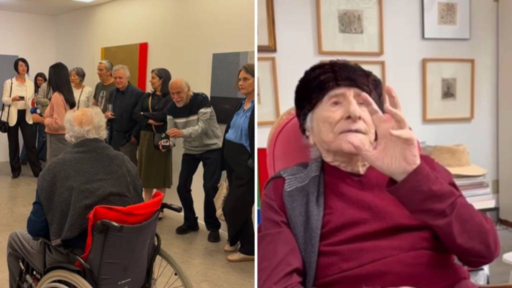 Eduardo Sued: pintor centenário ainda em atividade