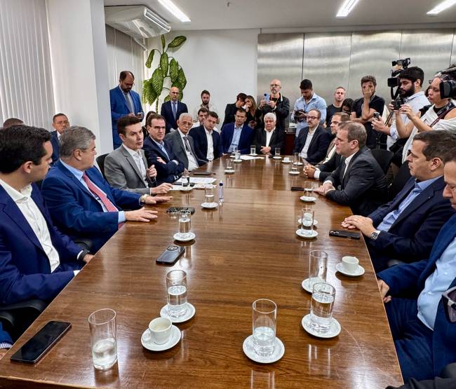 Washington Reis apresenta novo plano de ampliação da malha metroviária para Eduardo Paes