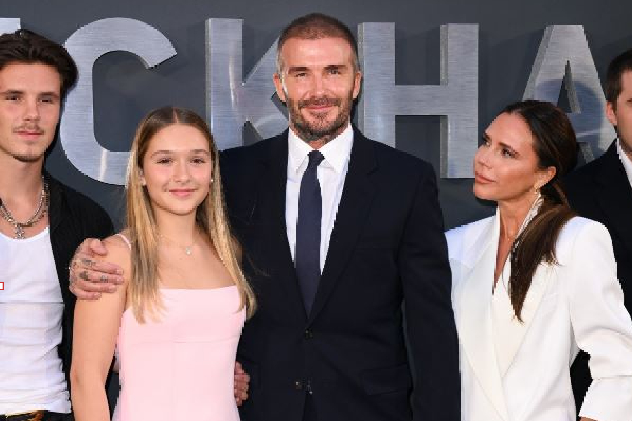 Briga na família Beckham: caçula publica indireta