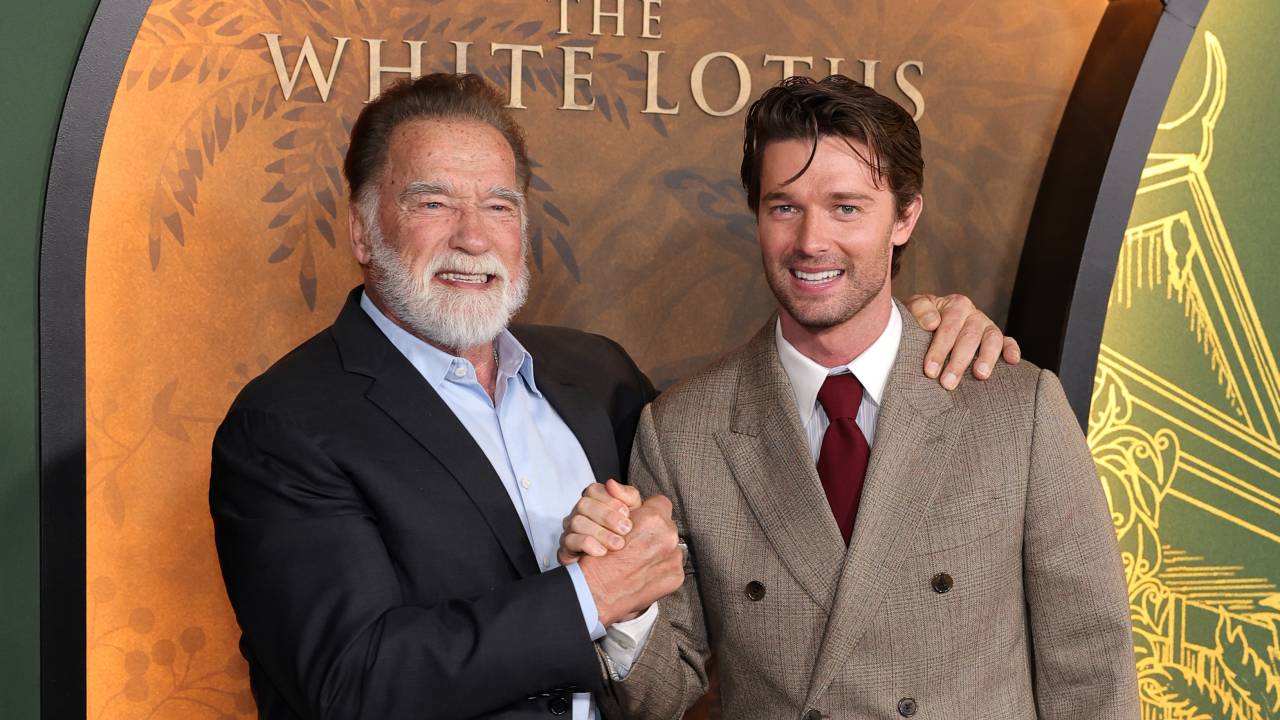 Arnold Schwarzenegger e o filho, Patrick Schwarzenegger