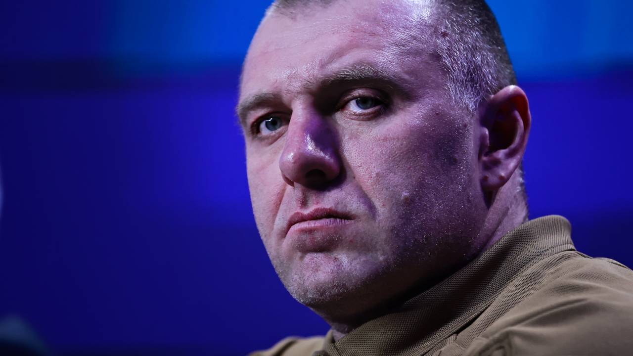 KYIV, UKRAINE - FEBRUARY 23: Head of the Security Service of Ukraine Vasyl Malyuk attends the 'Ukraine. Year 2025' forum on February 23, 2025 in Kyiv, Ukraine. Forum 'Ukraine. Year 2025' is dedicated to the third anniversary of Russia's full-scale invasion of Ukraine. It discusses the most important issues of the country's development. (Photo by Yan Dobronosov/Global Images Ukraine via Getty Images)
