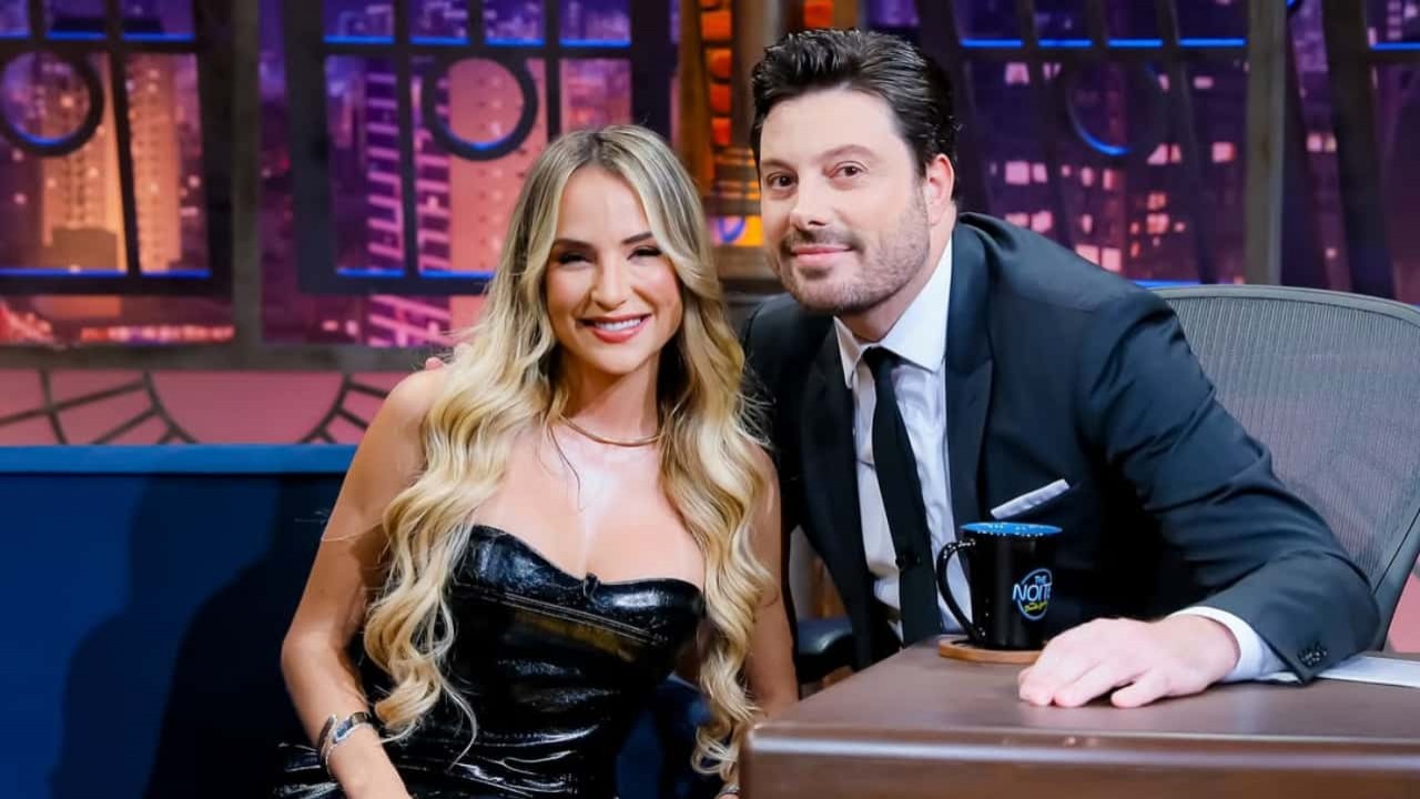 Danilo Gentili e Gabi Martins