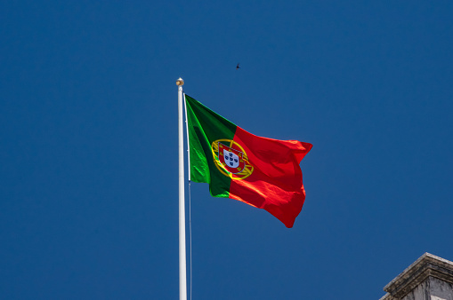 Bandeira de Portugal.