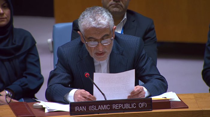 Embaixador do Irã na ONU, Amir Saeid Iravani