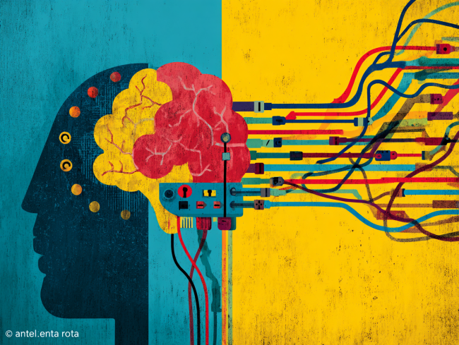 Inteligência artificial cérebro conectado A pesquisa constatou que o uso frequente de ChatGPT e similares pode levar a uma redução nas habilidades de pensamento crítico, memória e resolução de problemas