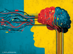 Inteligência artificial cérebro plugado tecnologia