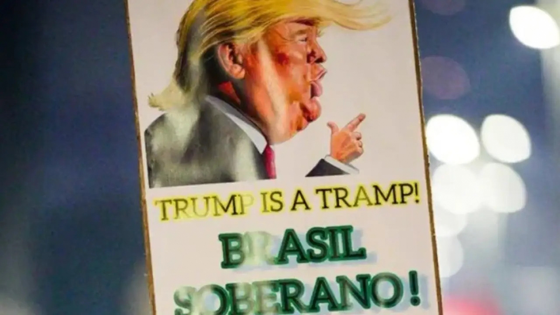 TROCADILHO - PT: Trump é chamado de “vagabundo” no site do partido