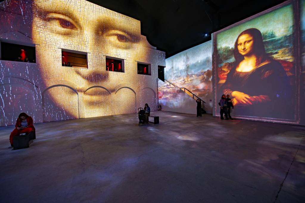 Exposição futurista de Da Vinci em SP chega à marca de 20 mil visitantes