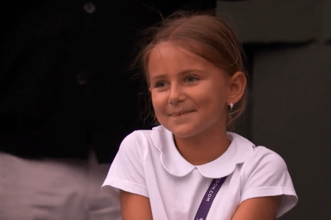 FIlha de Djokovic