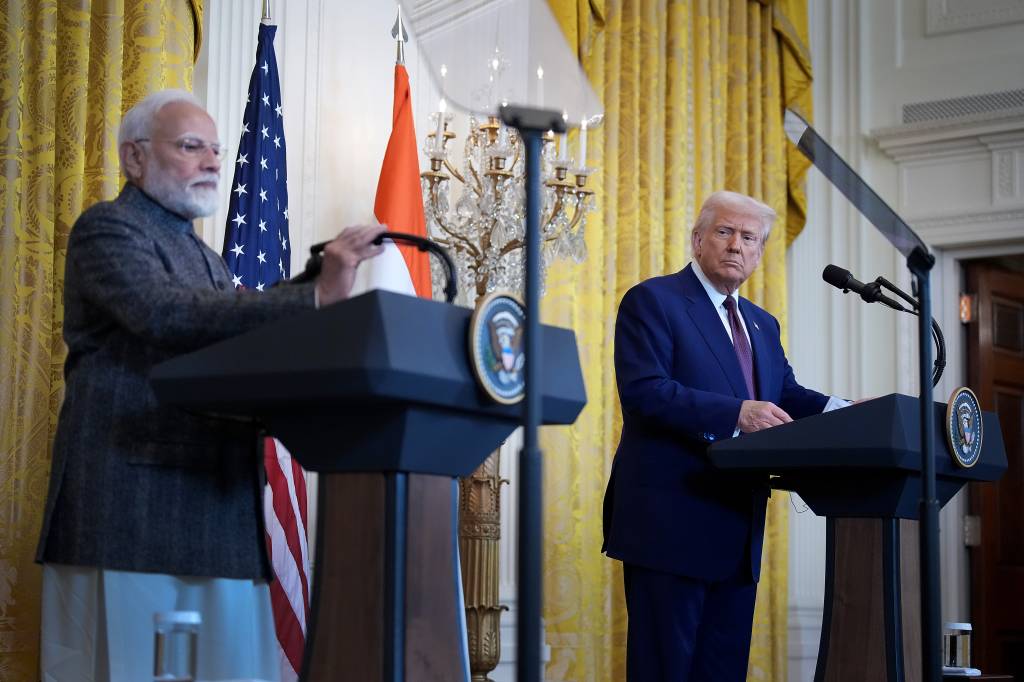 Trump anuncia tarifa de 25% para produtos indianos a partir de 1 de agosto