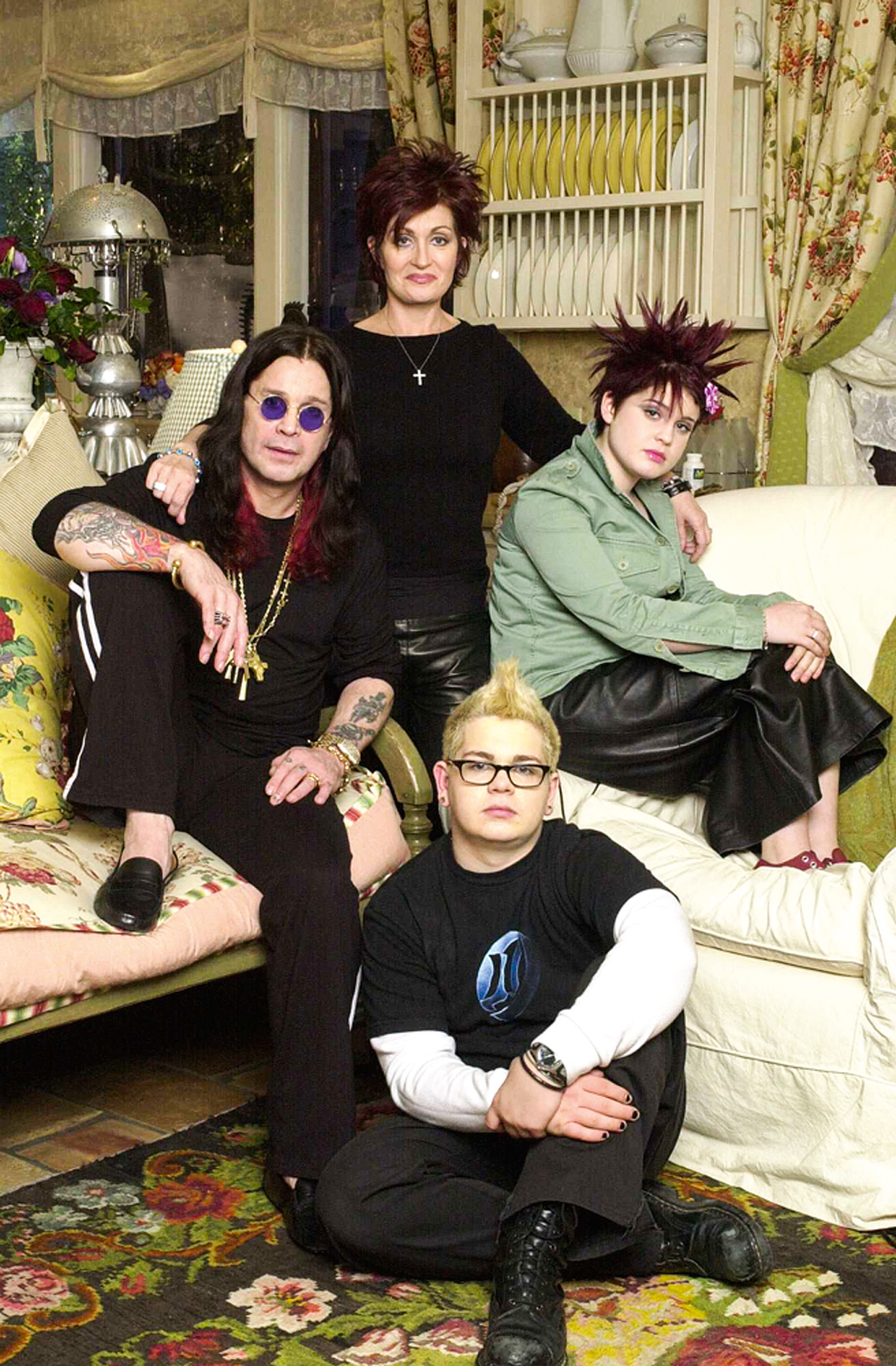 OS NORMAIS -&ensp;Com seu cl&atilde; no reality show Os Osbournes: roqueiro fam&iacute;lia