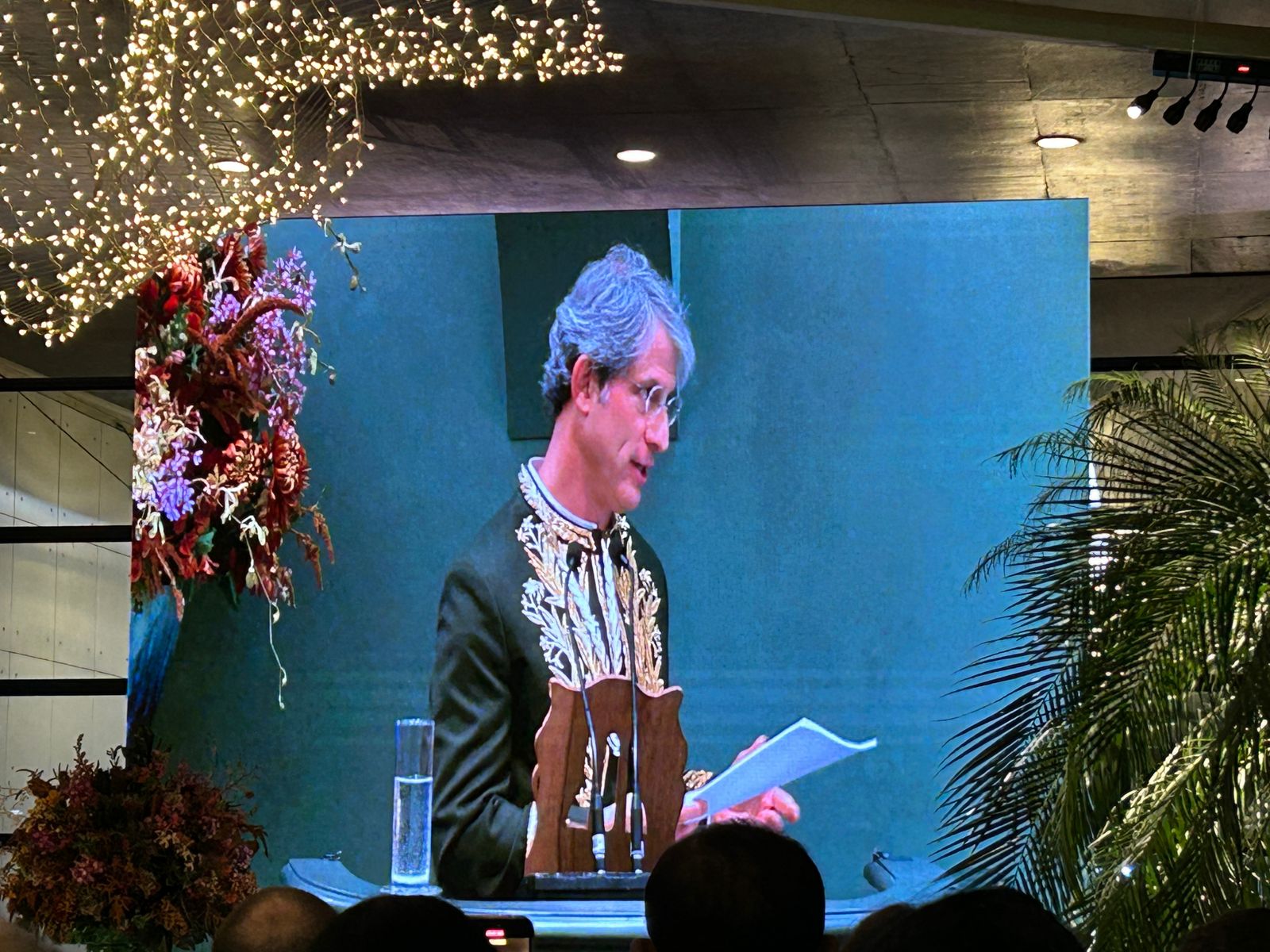 Posse de José Roberto de Castro Neves, novo imortal da ABL