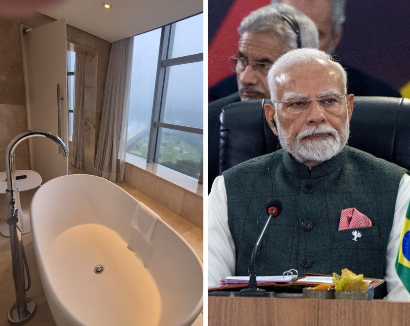 Narendra Modi se hospedou em hotel na zona sul do Rio para o Brics