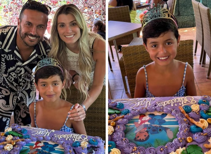 Os ataques a ex-atacante do Barcelona por festa de princesa para filho