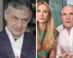 Professor Marcos Dantas ao lado de Roberto Justus e sua mulher, Ana Paula