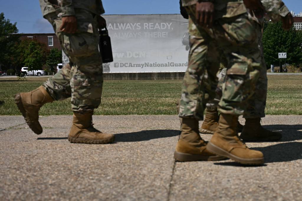 Guarda Nacional chega a Washington D.C. após Trump ameaçar tomar capital