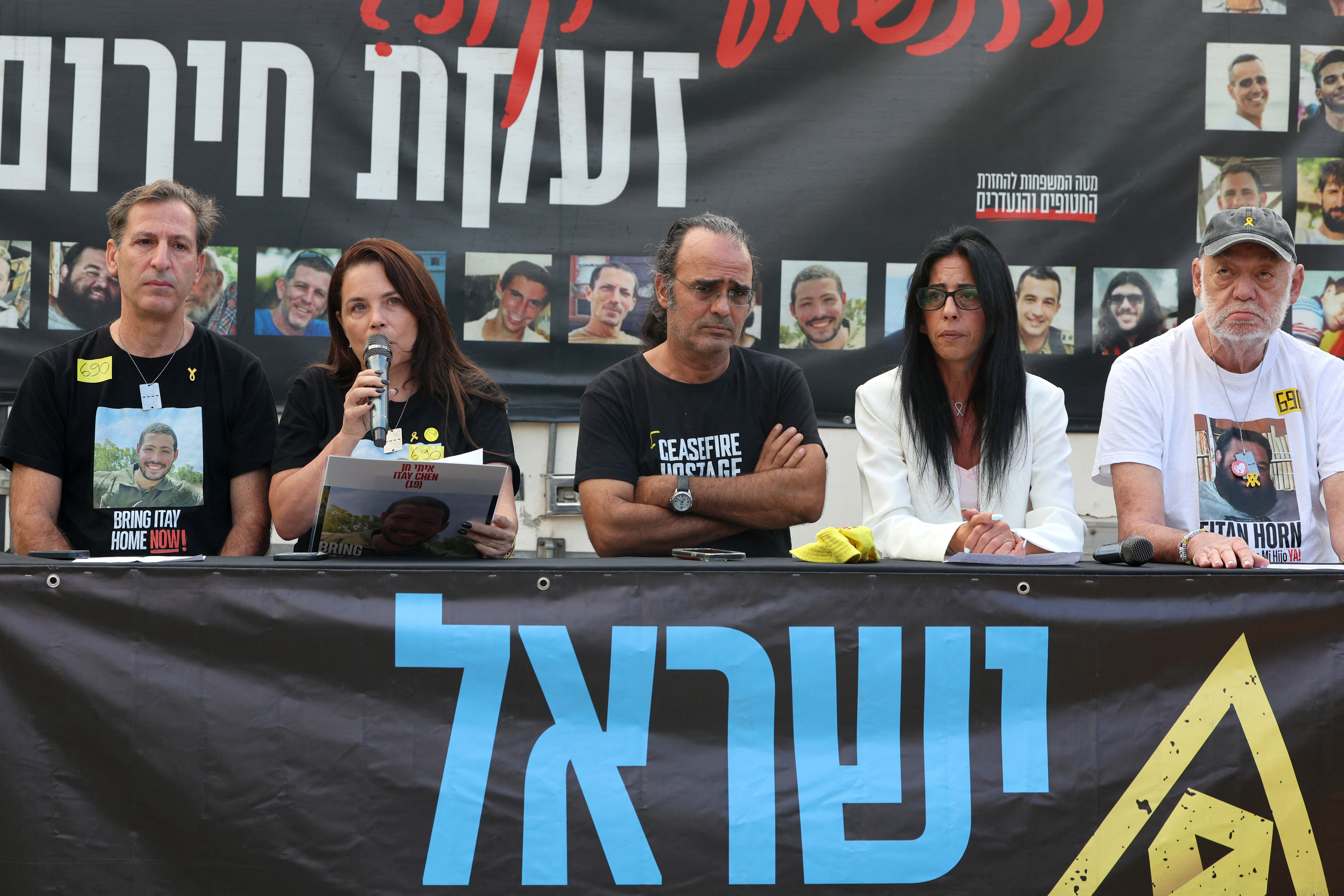 Protestos em Israel exigem acordo para libertar reféns antes de reunião ...