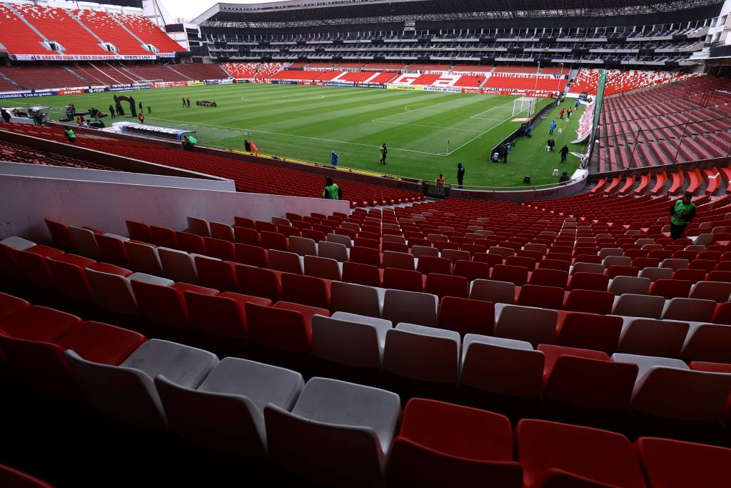 Estádio Casa Blanca, em Quito, é o palco da partida entre LDU e são Paulo nesta quinta, 18