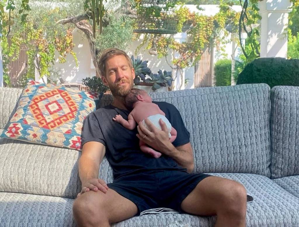 Calvin Harris causa espanto com cápsulas de placenta do filho