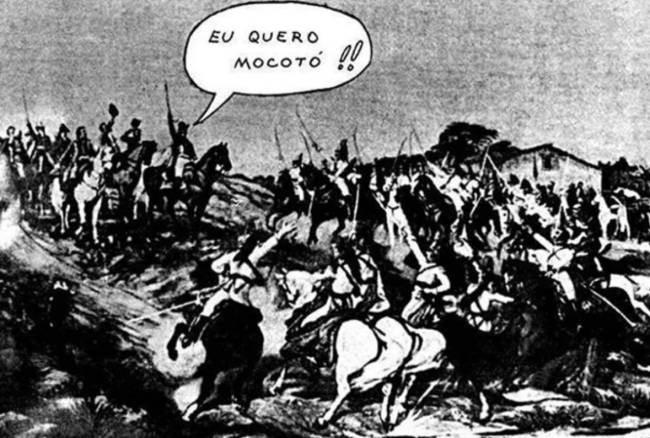 Charge publicada no jornal Pasquim que levou à prisão de Jaguar Charge publicada no jornal Pasquim que levou à prisão de Jaguar