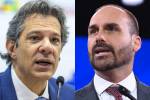 fernando-haddad-eduardo-bolsonaro