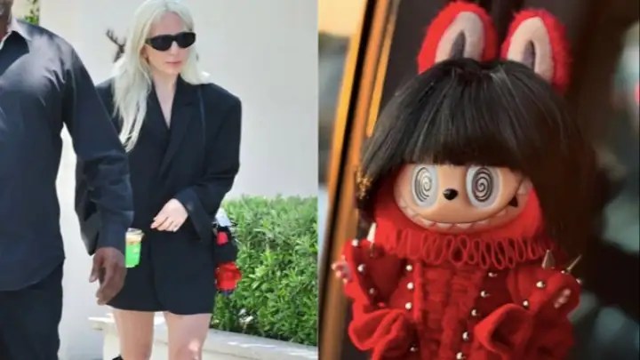 Lady Gaga e Labubu: inspirado no videoclipe de 'Abracadabra'