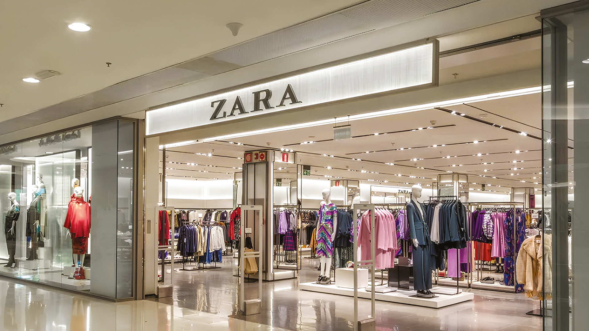 A espanhola Zara: com 53 pontos de venda, é líder do mercado brasileiro de fast-fashion