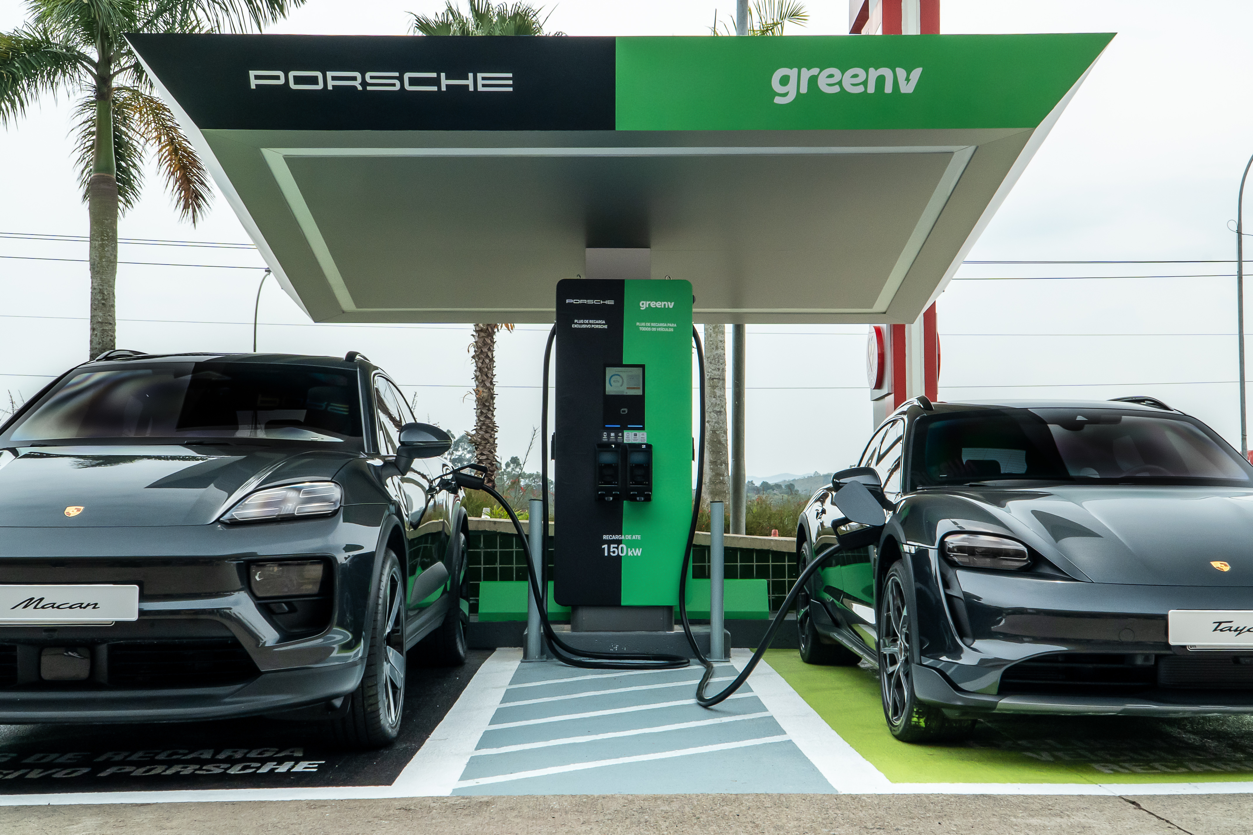 O plano da Porsche para expandir a infraestrutura de recarga elétrica