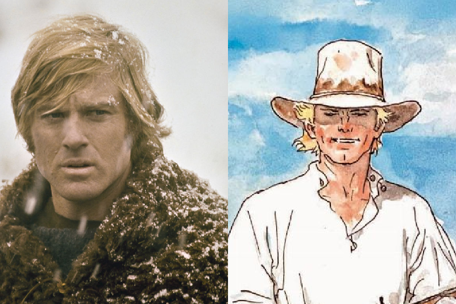 Qual a relação de Robert Redford com os quadrinhos?