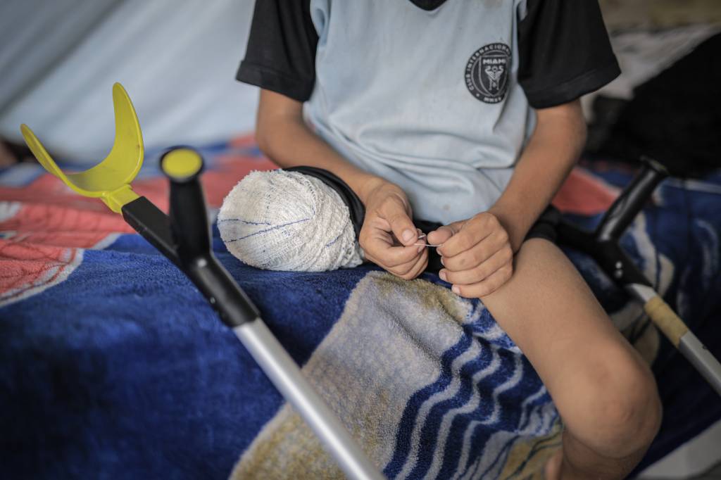 Mais de 21 mil crianças ficaram com deficiências por ataques de Israel a Gaza, diz ONU
