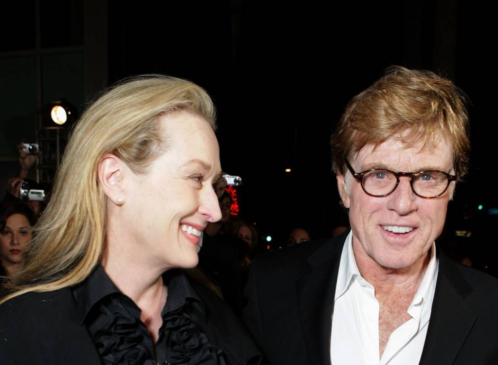 Meryl Streep revela beijo inesquecível com Robert Redford