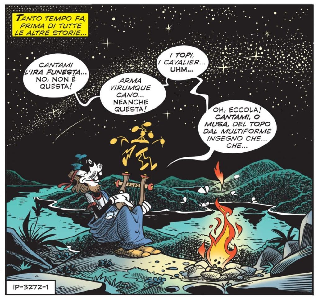 Roteirista italiano transporta personagens da Disney para a Grécia antiga