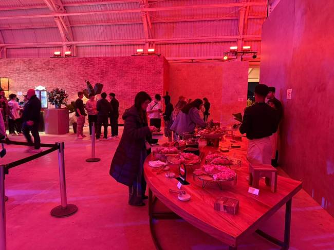 Espaço interno da área Vip do The Town 2025