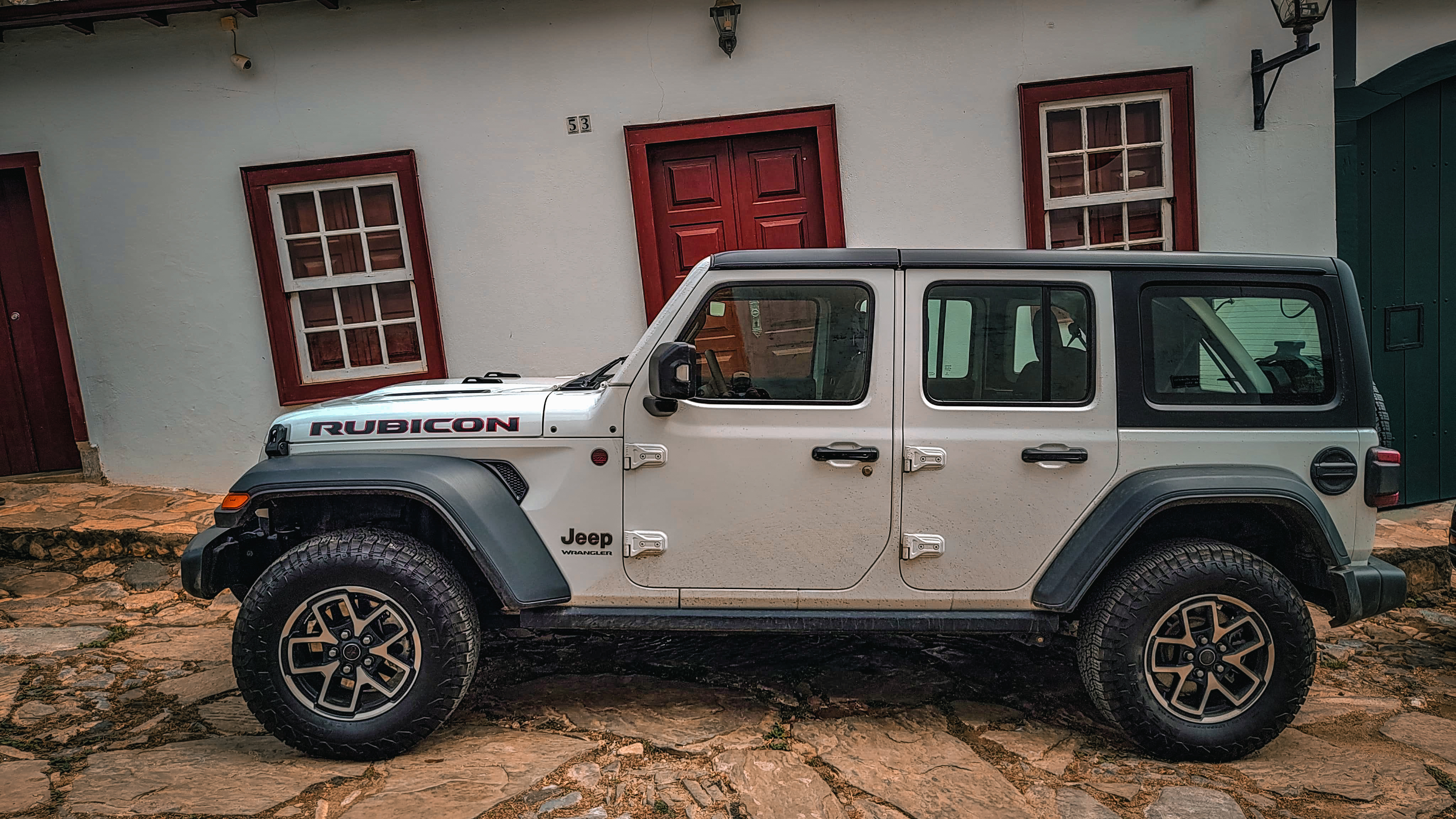 Nas subidas de Tiradentes, o Jeep Wrangler fez diferença