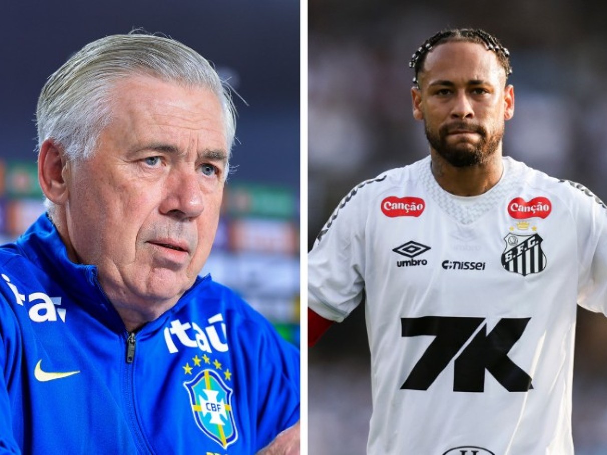 Carlo Ancelotti rebate declaração de Neymar sobre ausência na Seleção | VEJA