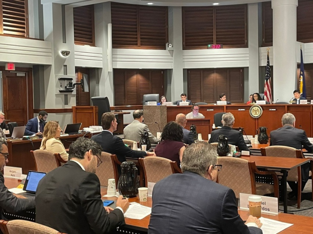 Audiência em Washington, nesta quarta-feira (03/09/2025)