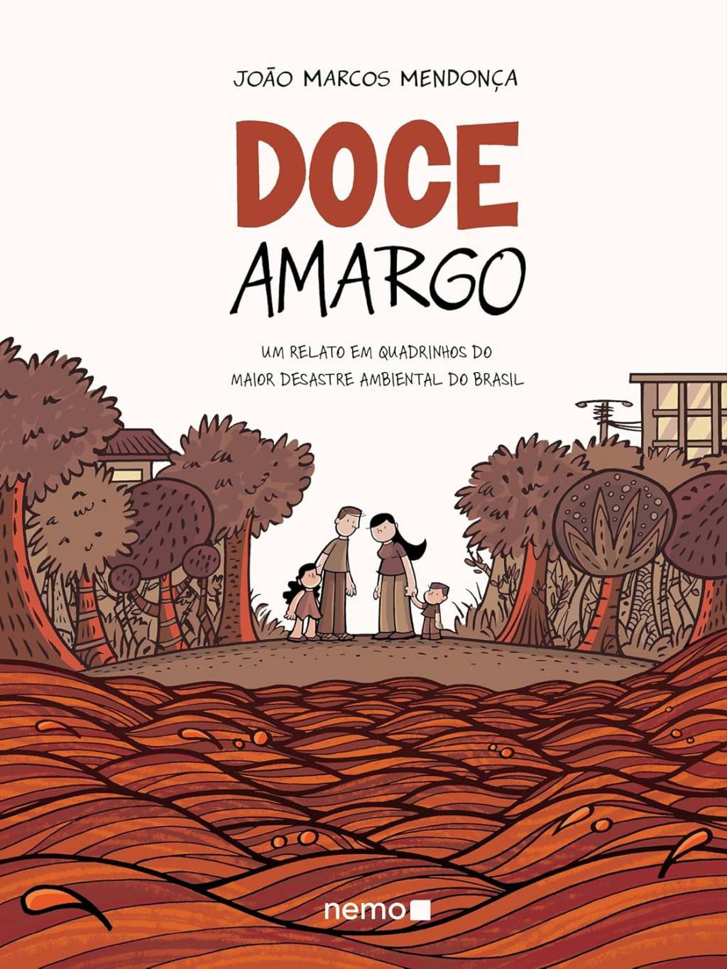 DOCE AMARGO; De João Marcos Mendonça; Cores de Mariane Gusmão; 184 páginas; Preço: 89,90 reais (livro) e 69,90 reais (e-book) -