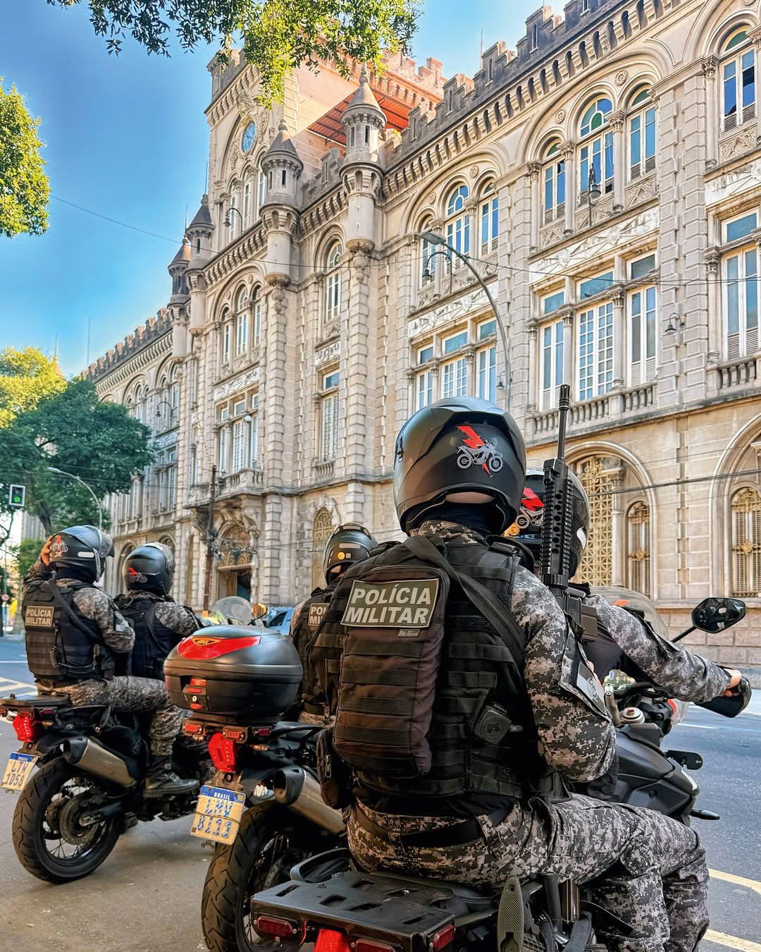 MUNI&Ccedil;&Atilde;O PESADA -&ensp;Policiais no Rio: batalh&atilde;o criado ap&oacute;s escalada nos casos