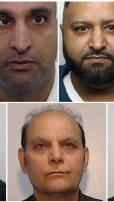 Polícia da Grande Manchester divulga imagens dos sete homens condenados
