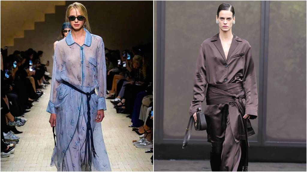 Festa do pijama: a roupa de dormir sai dos quartos para as passarelas