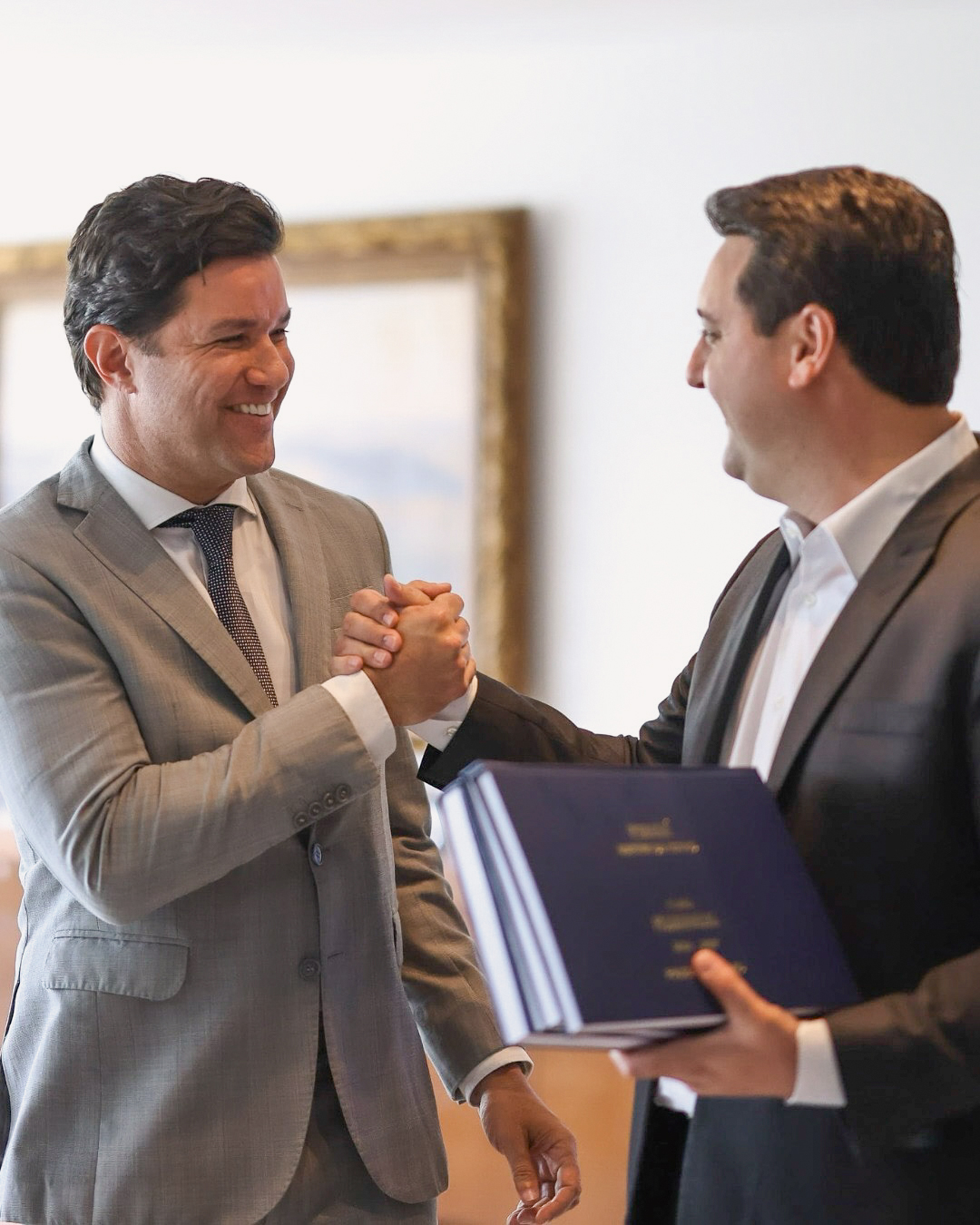 FORÇA - Guto Silva com Ratinho Jr.: secretário pode ser o nome governista