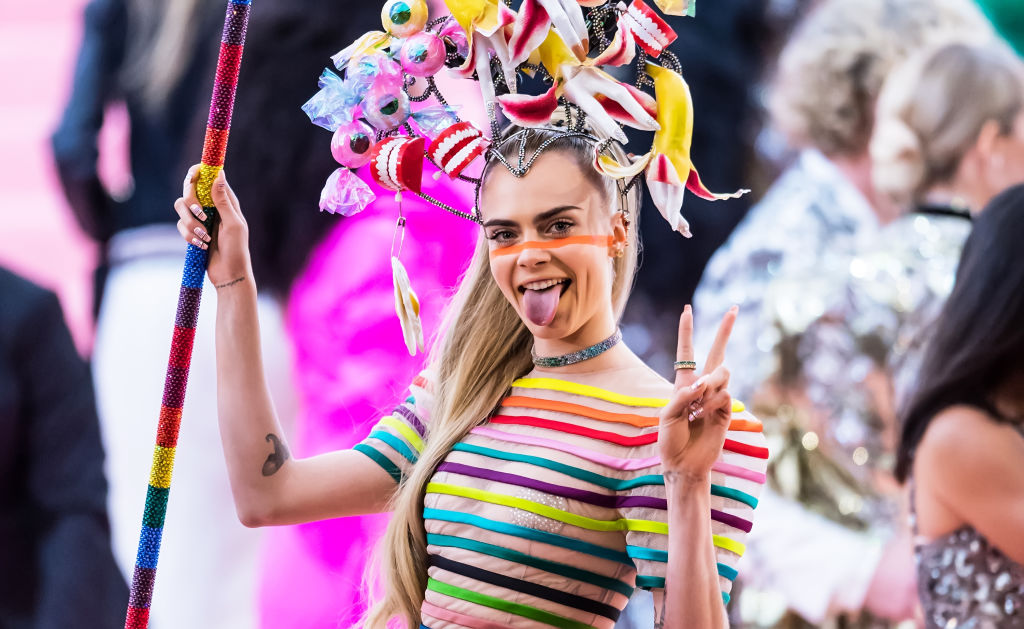 Cara Delevingne no MET Gala