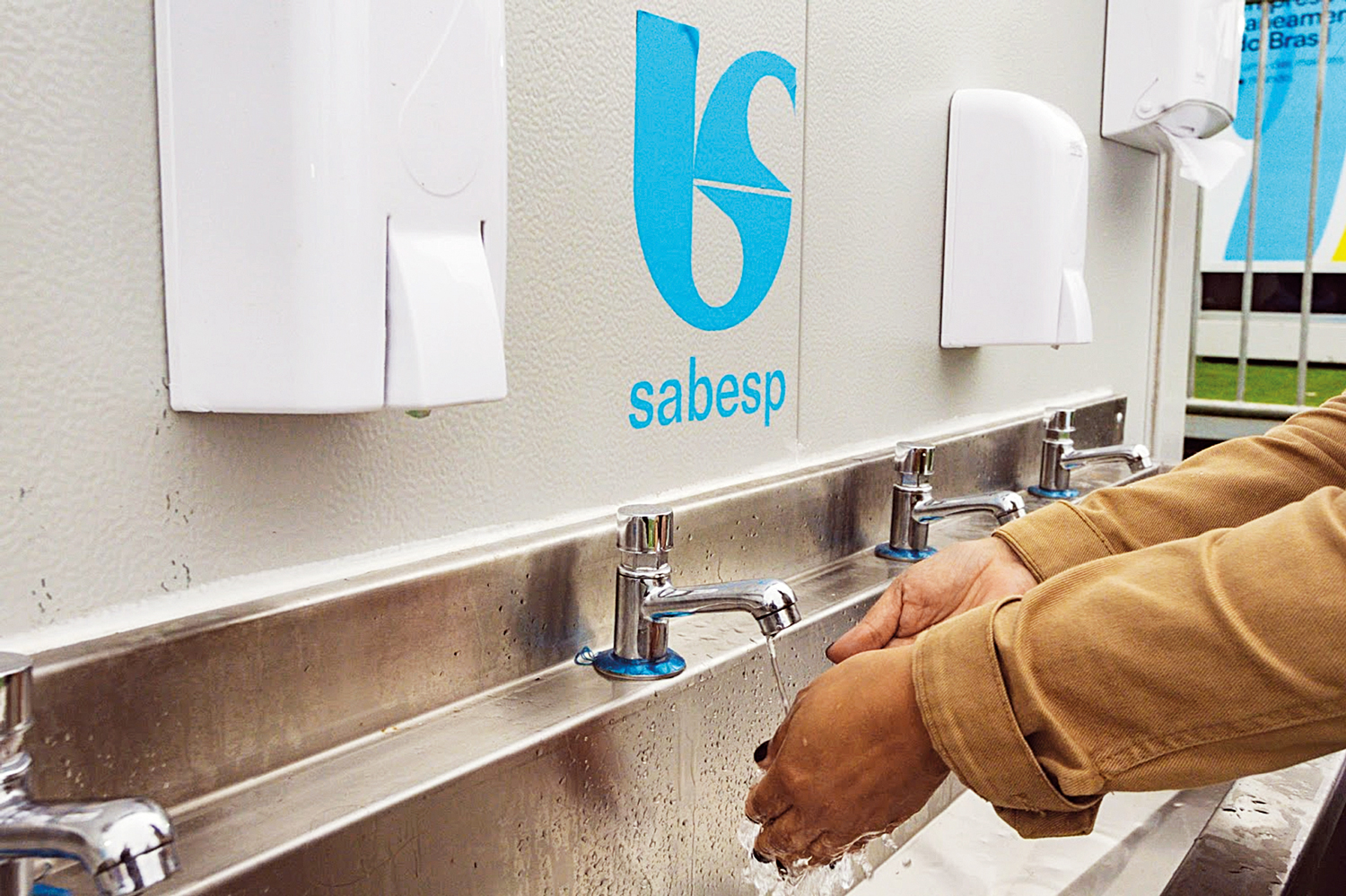 Ação de marketing da Sabesp no The Town: nova imagem