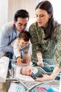 bruno dantas e a mulher dele com os dois filhos
