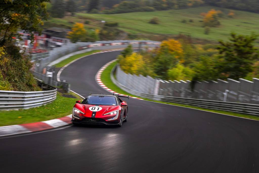 O novo recorde do supercarro elétrico Yangwang U9 Xtreme