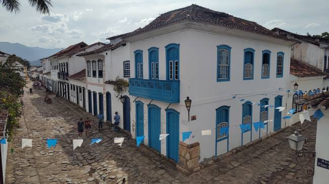 Paraty Centro Centro histórico de Paraty é um passeio imperdível