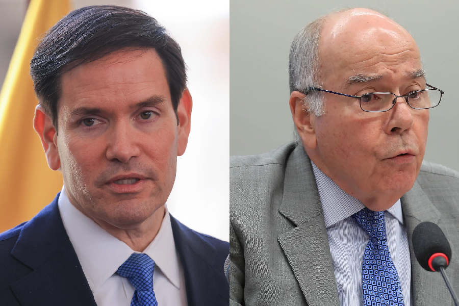 Marco Rubio e Mauro Vieira falaram ao telefone na última quinta-feira