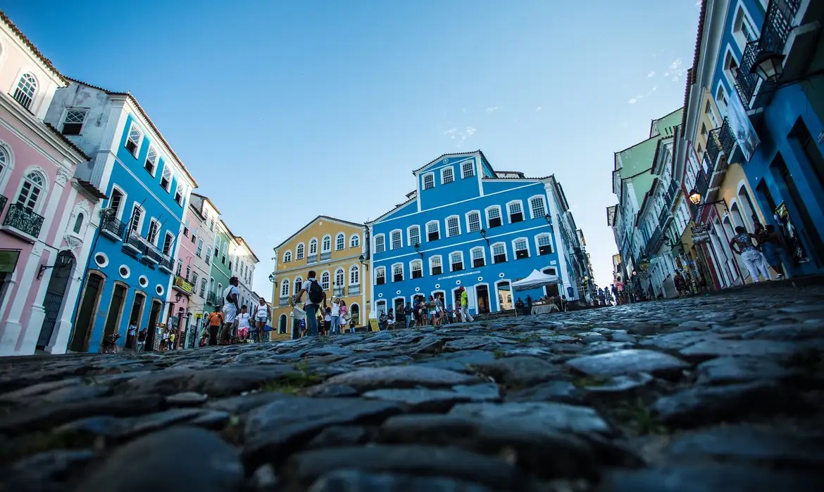 Pelourinho, famoso ponto turístico de Salvador (BA)